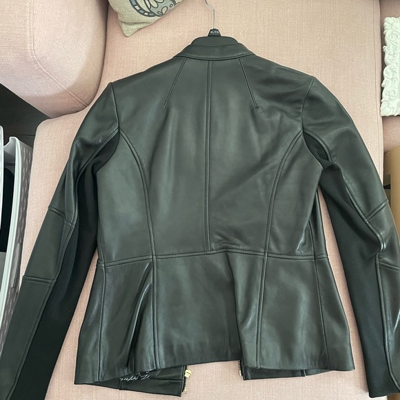 Karl Lagerfeld Leather Jacket - Like New - Picture 3 of 5